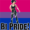 Icon: Bisexual Pride - Latina Dancer
