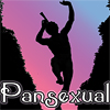 Icon: Pansexual - detail  of Statue of Pan Playing Flute (France)
