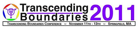Transcending Boundaries Conference Novermber 11th - 13th 2011 Springfield MA USA